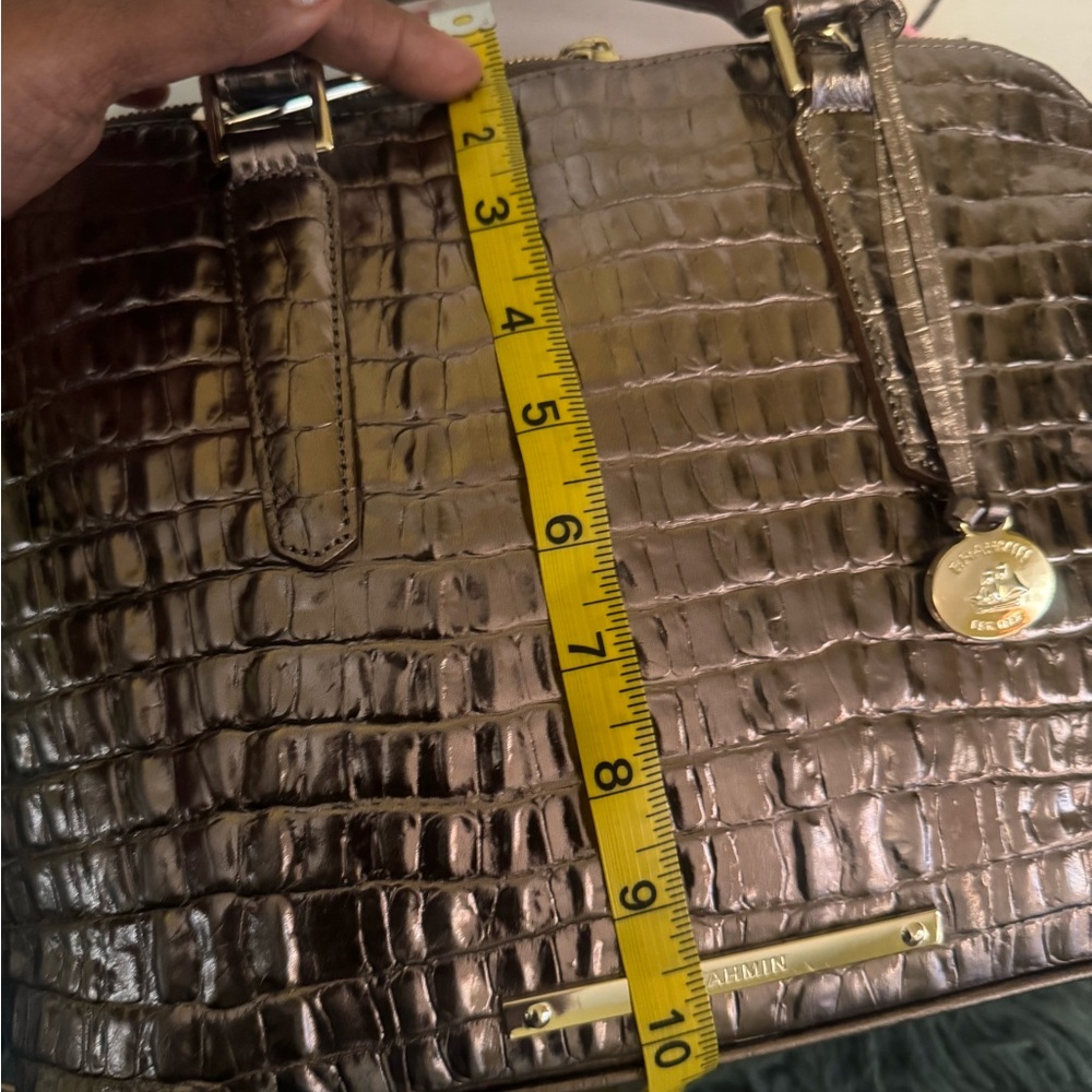 Used Brahmin! Like New! Metallic Color!! - Picture 9 of 10